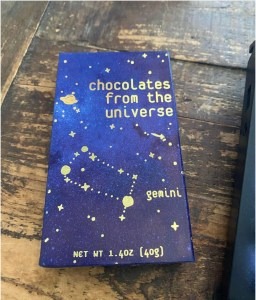 Chocolate from the universe